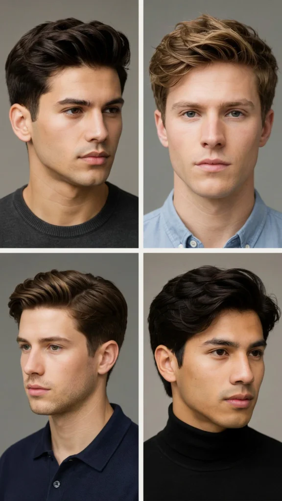  Wavy Layered Pompadour