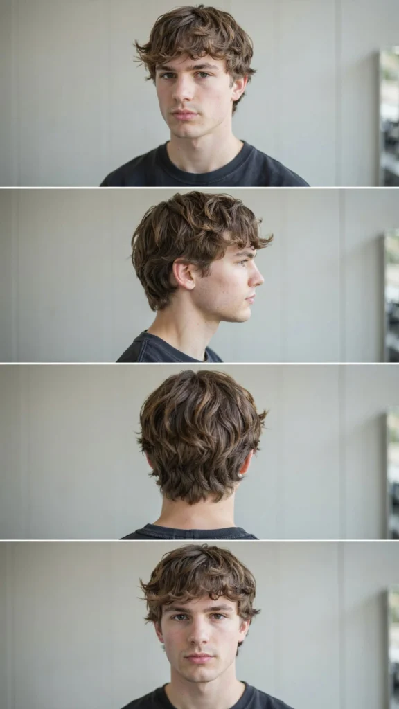 Wavy Layered Haircut for Fine Hair