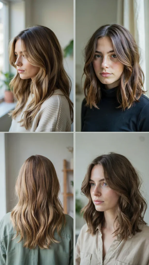 Long Shag With Side Part