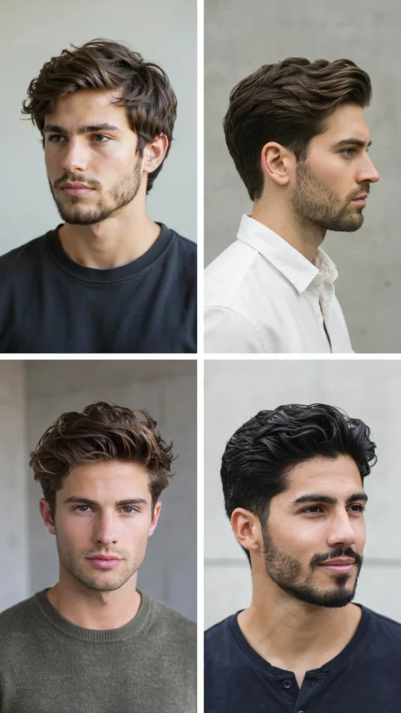 Wavy Layers With Beard