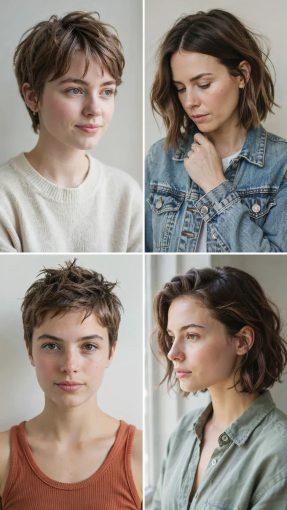  Messy Short Cut