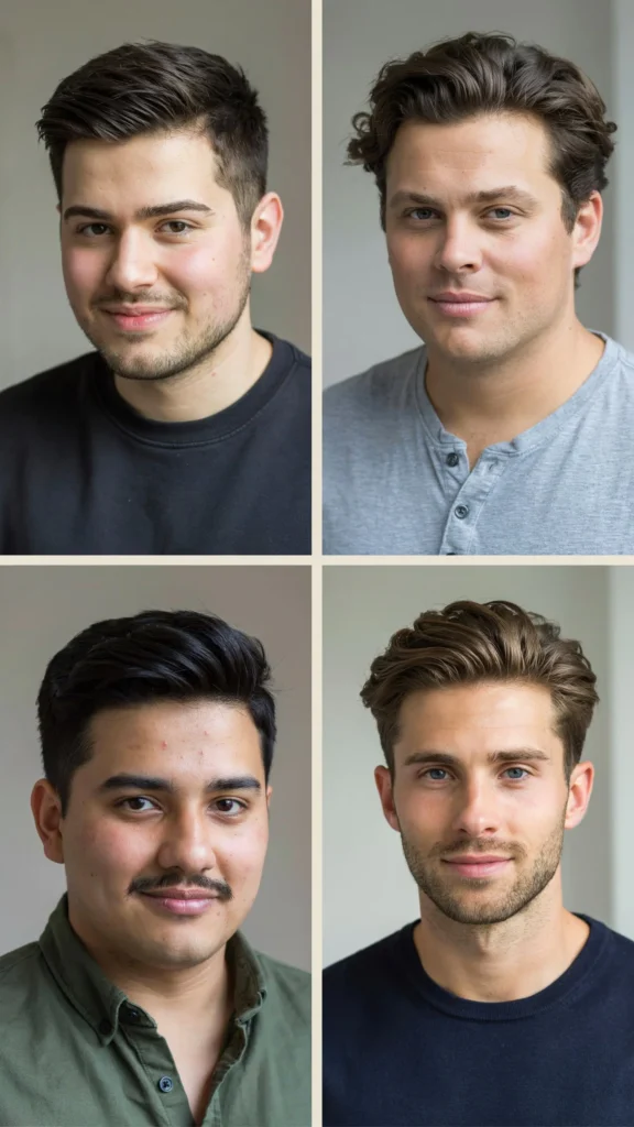 Textured Side Swept Hair