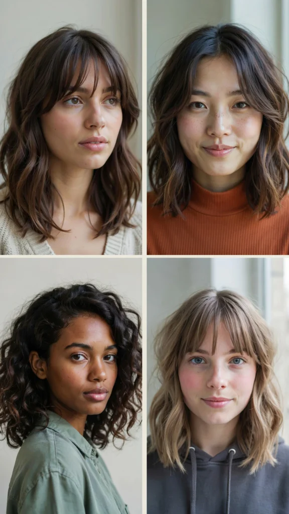 Medium Shag Haircut With Soft Layers