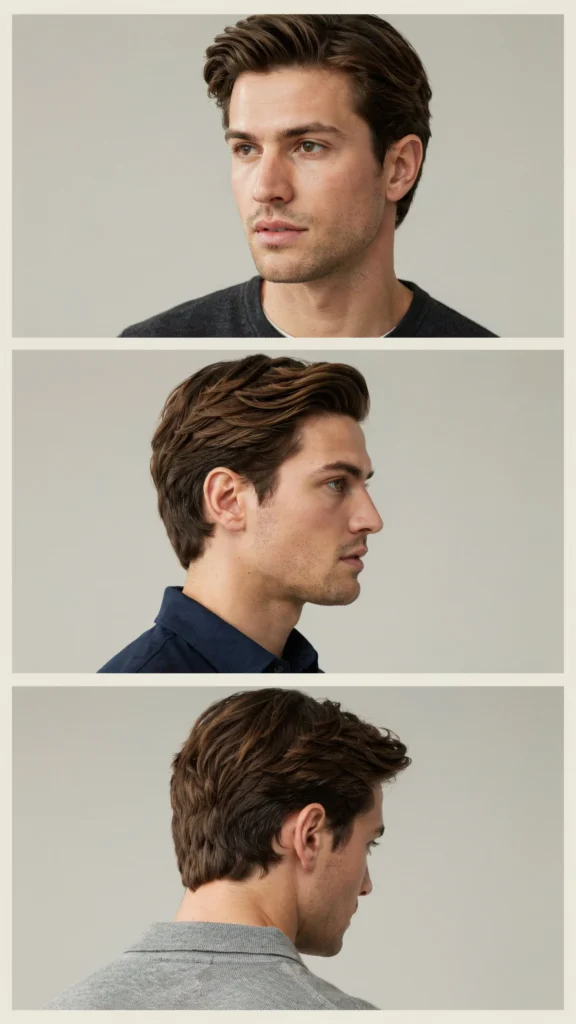Wavy Layered Comb Over