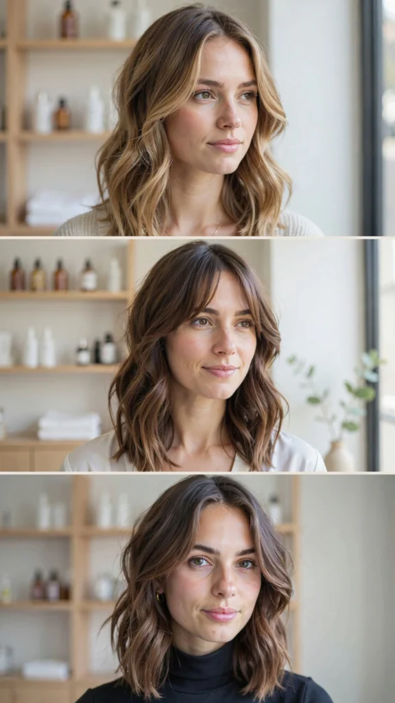 Soft Medium Wavy Layers