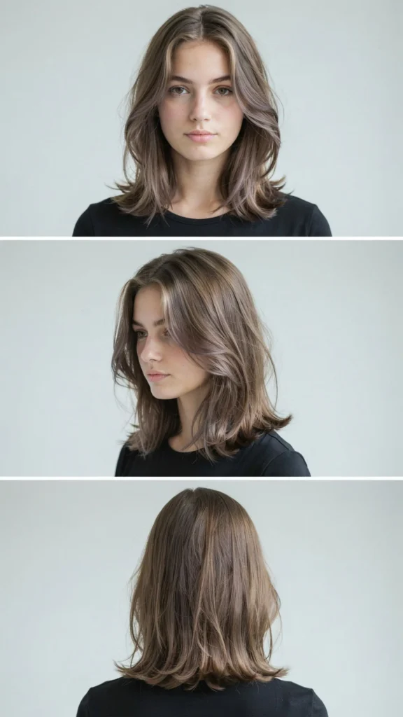 19. Ash Brunette Medium Layers