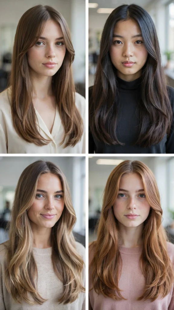 Long Straight Hair With Soft Layers