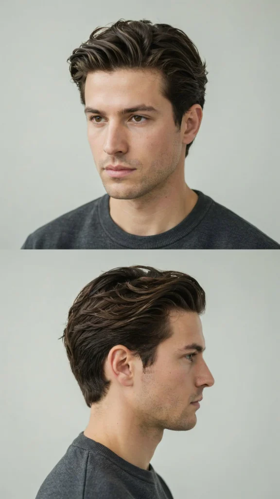 Wavy Layered Brush Back