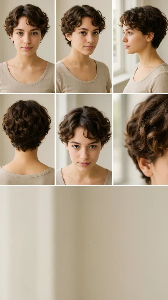 27. Short Curly Pixie For Fine Hair