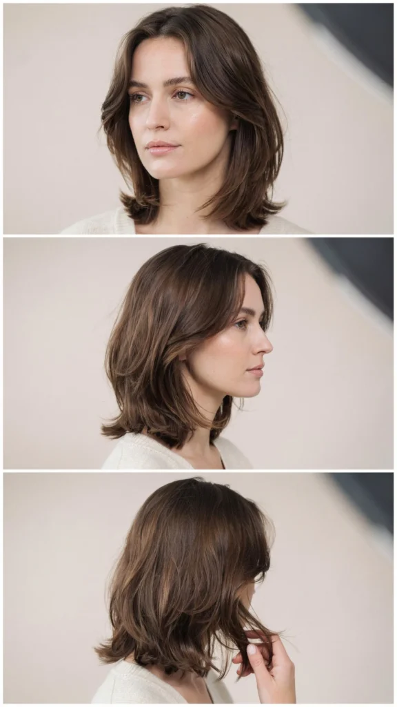 1. Soft Brunette Medium Layers