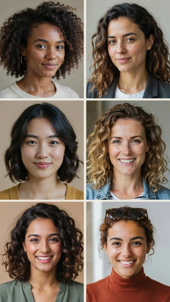 Short Curly Bob
