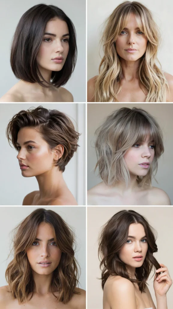 Volumizing Haircut Guide Table