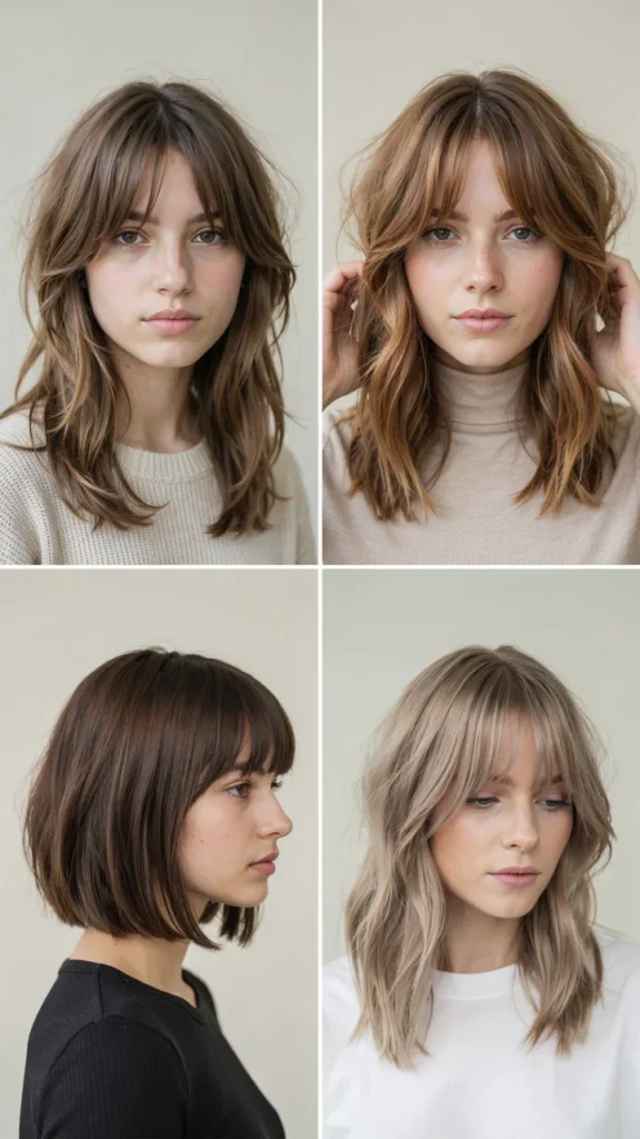 Quick Guide: Best Bangs for Each Shag Style