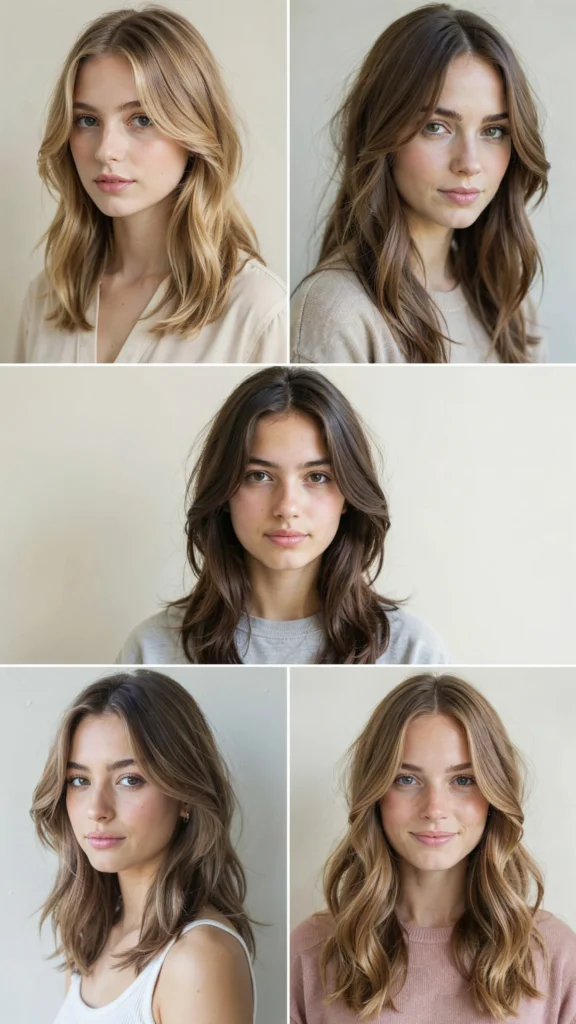  Long Side Bangs With Soft Layers