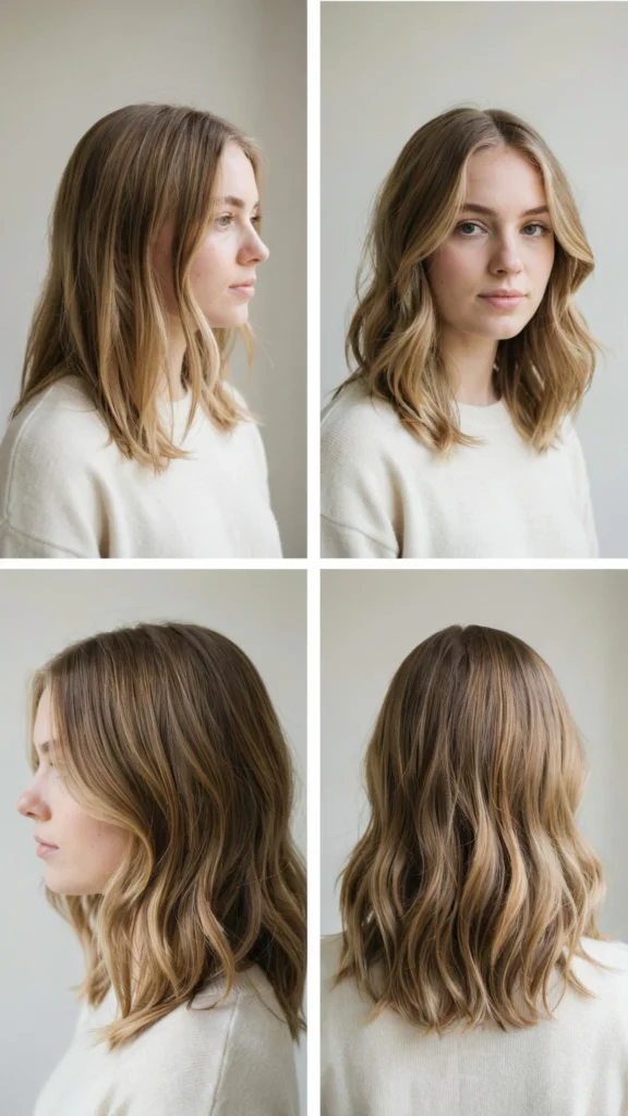 Wavy Layers For Thin Hair