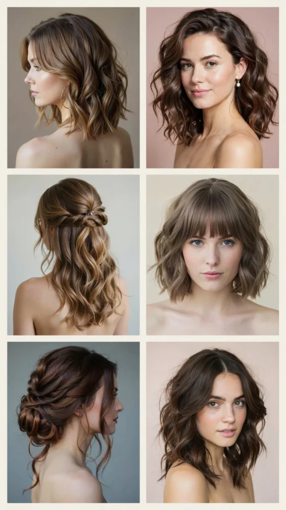 24. Glam Curly Medium Layers