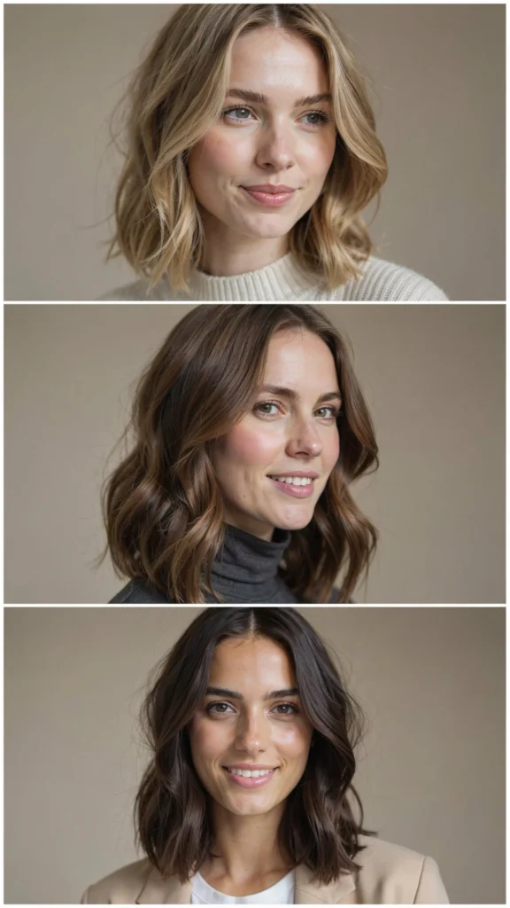 Soft Shoulder-Length Layers