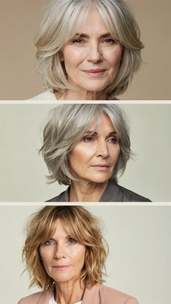 Shag With Side-Swept Bangs