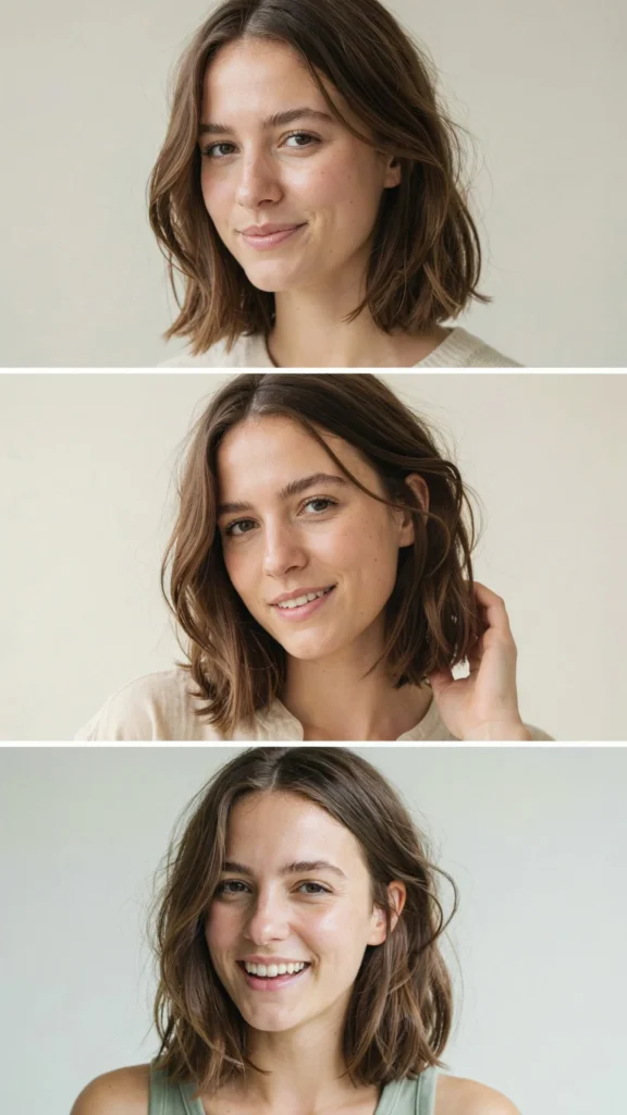 Medium Haircut With Face-Framing Layers