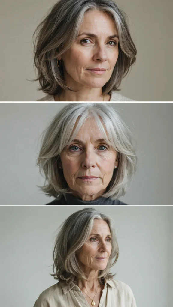 Shag With Natural Gray Blending