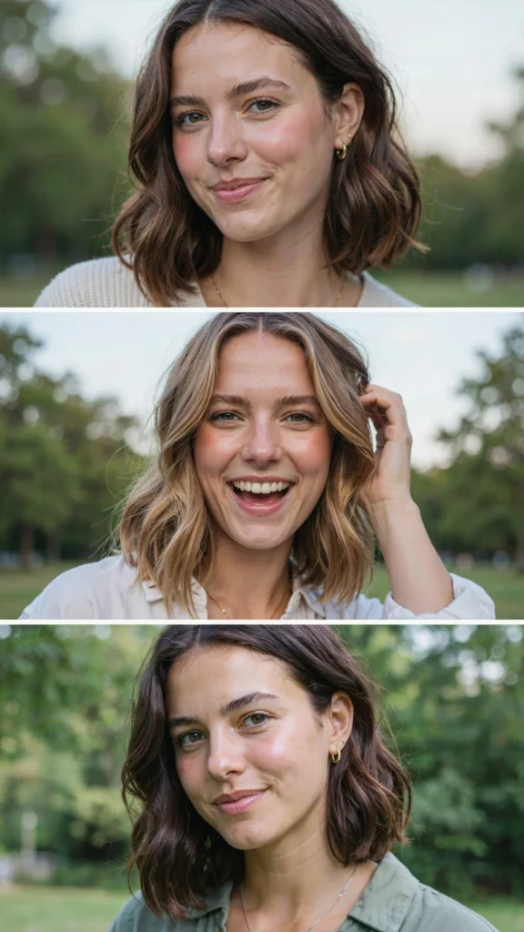 Medium Wavy Haircut