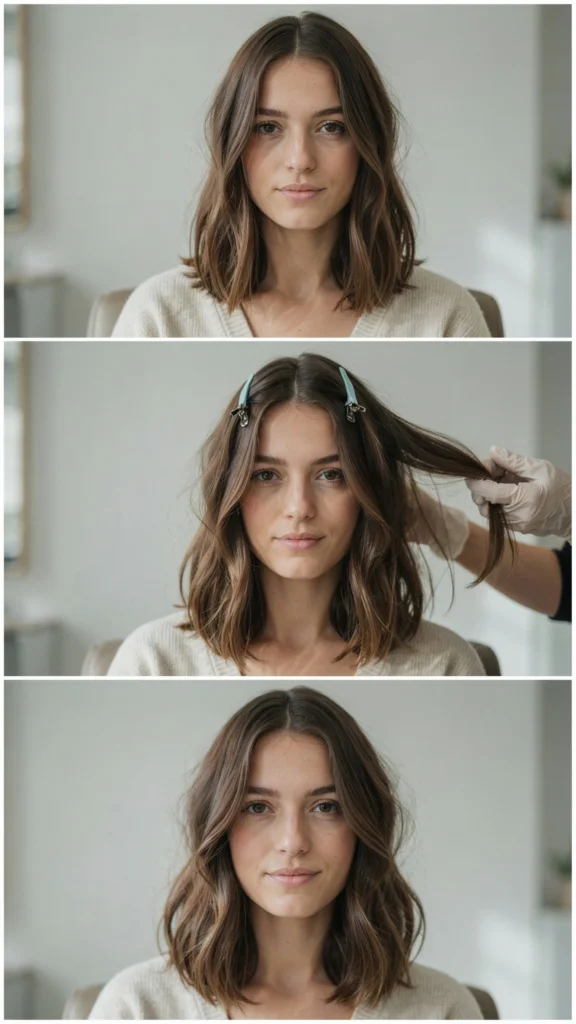 Wavy Layers For Oval Faces