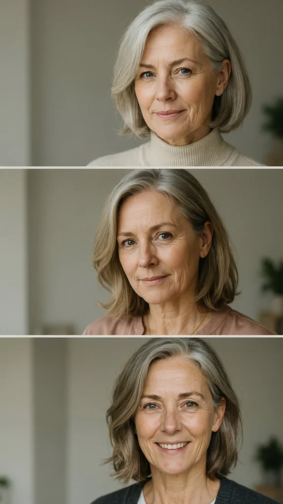 21. Medium Haircut With Crown Layers