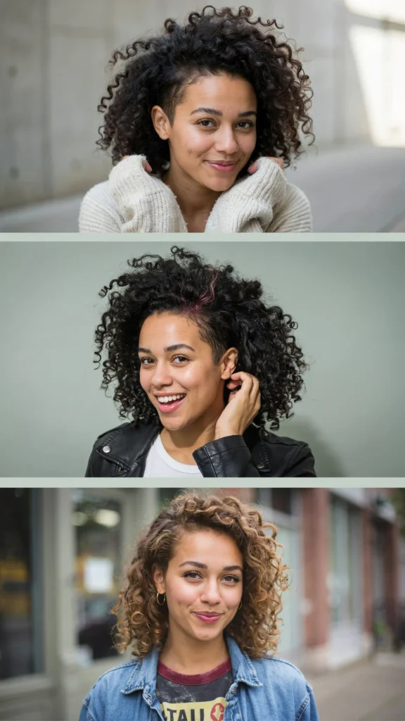 Curly Undercut