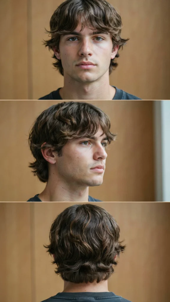 Wavy Layered Haircut With Fringe