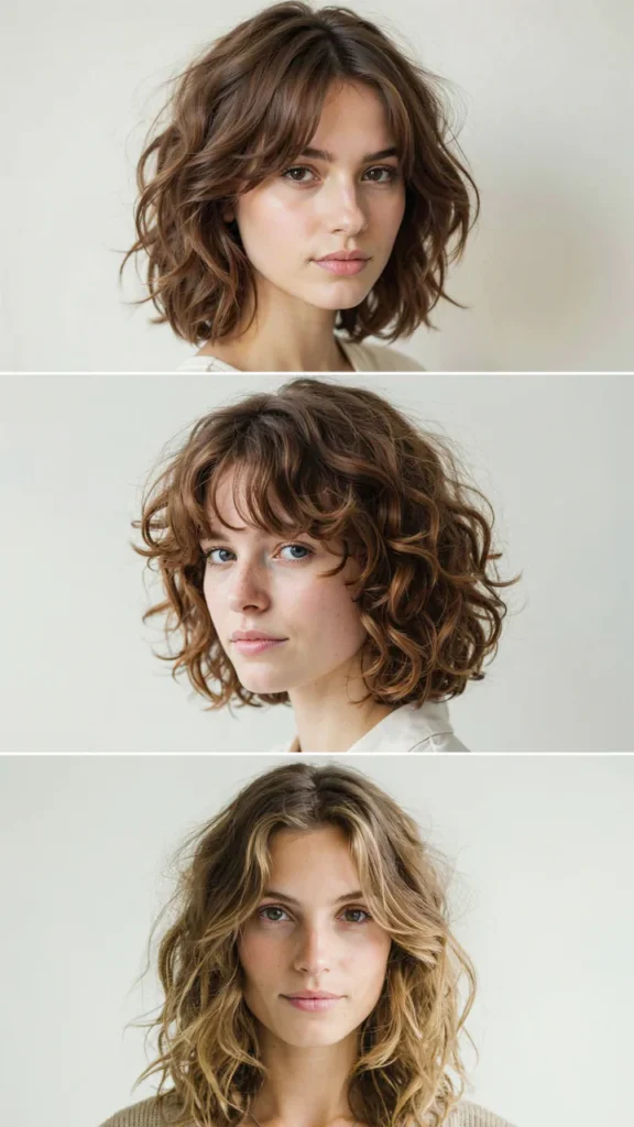 Curly Shag With Face-Framing Layers