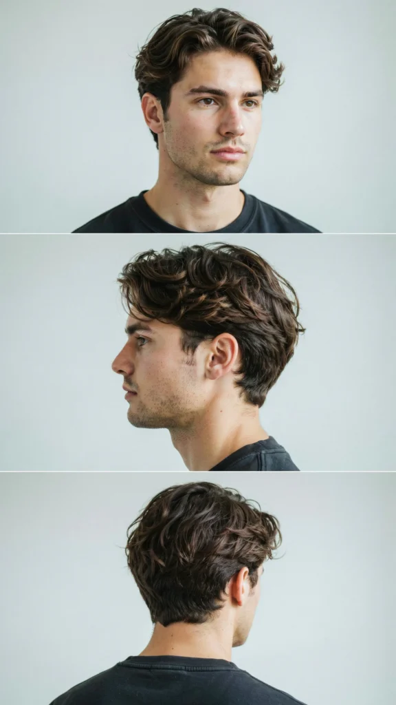 Classic Wavy Layered Haircut