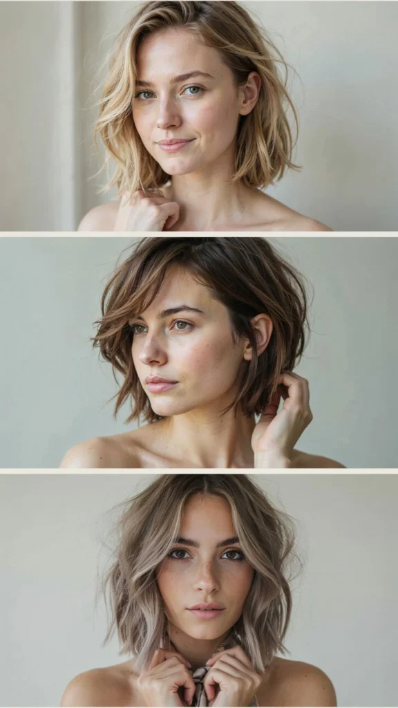 Short Feathered Haircut