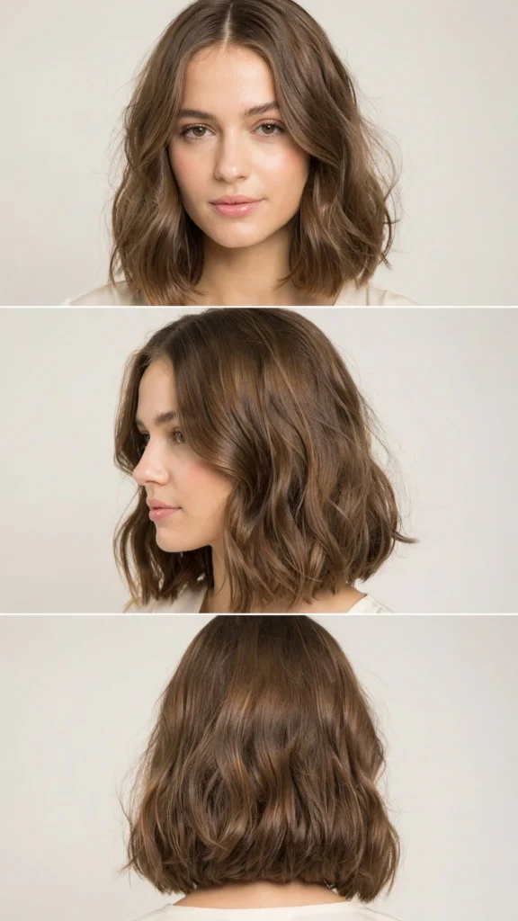 Medium Wavy Layers With Rounded Shape