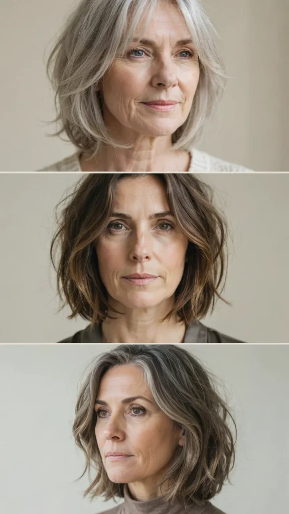 Medium Shag for Mature Women