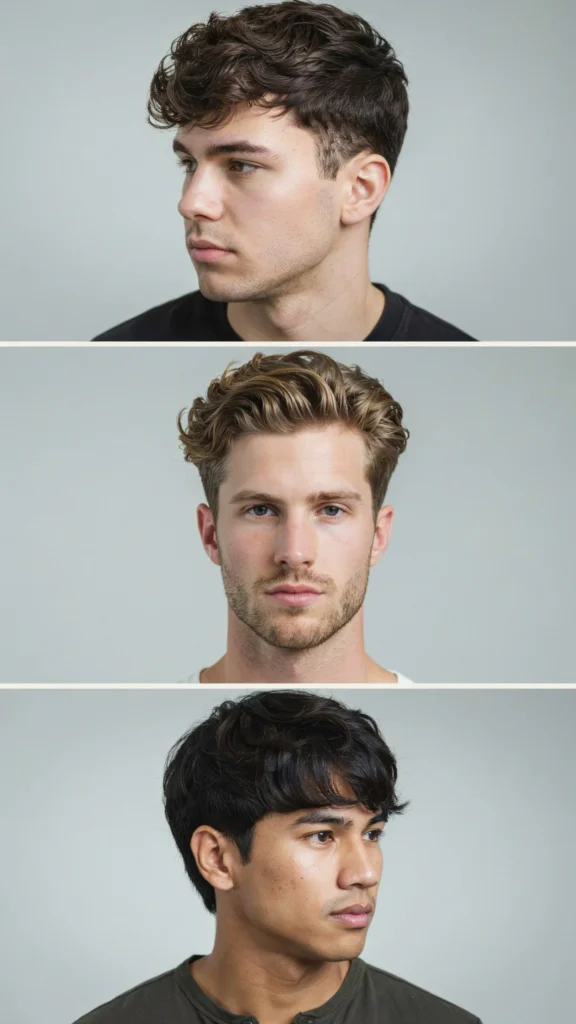  Wavy Layered Hair With Skin Fade
