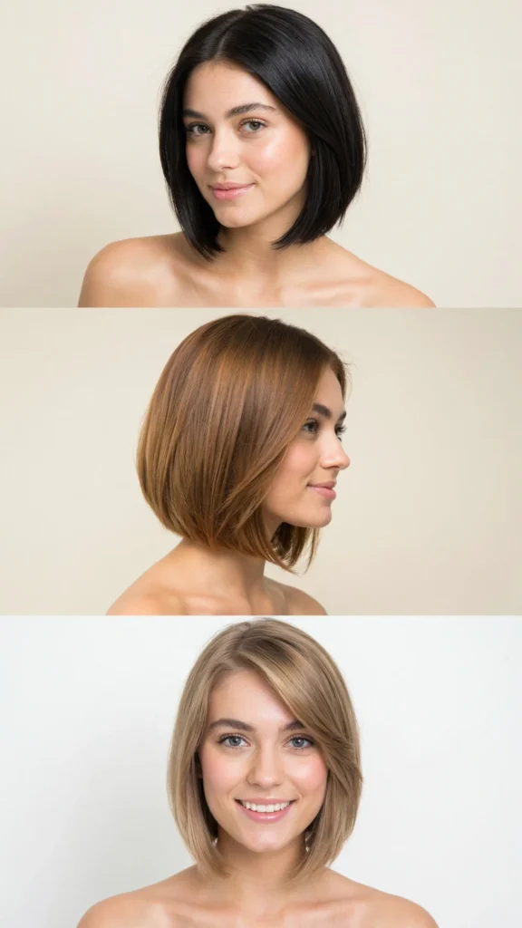 Short Asymmetrical Bob
