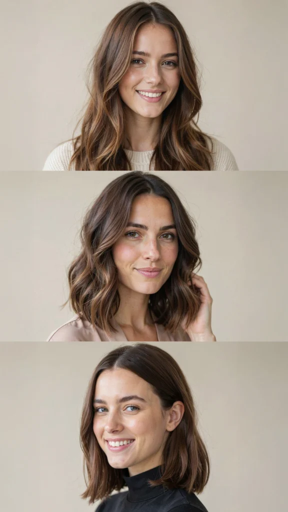 Deep Side Part Haircut