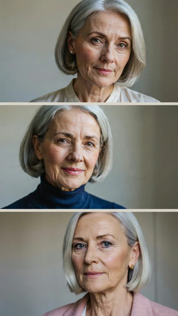 17. Rounded Short Bob