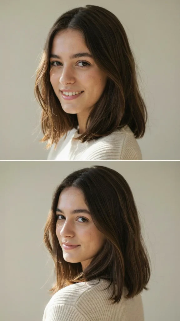 Medium Asymmetrical Cut