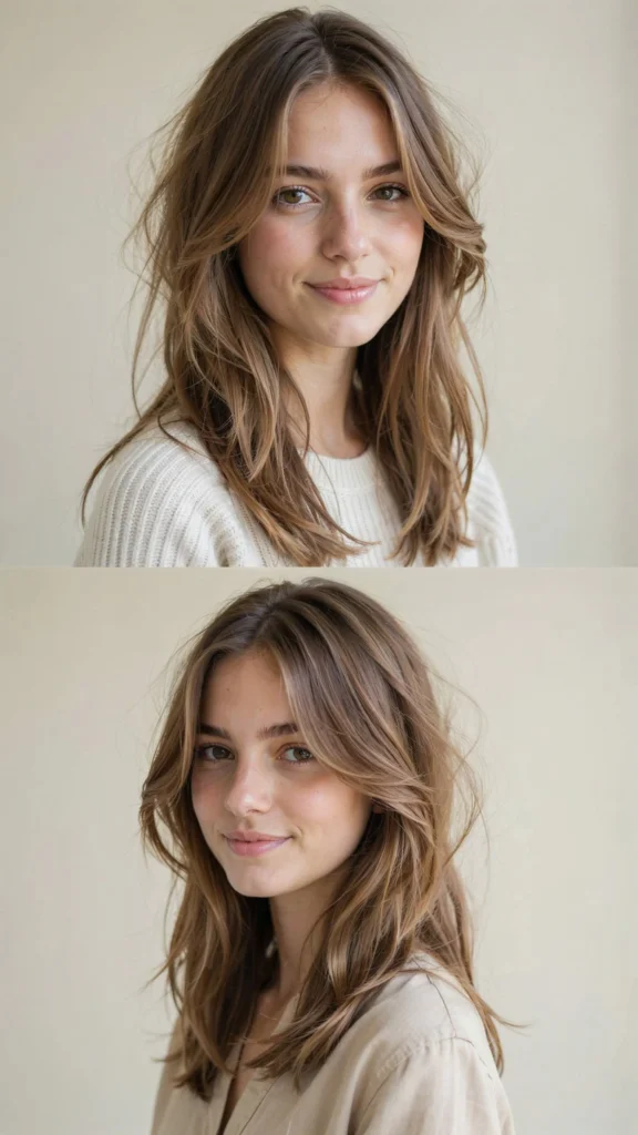 Choppy Long Layers For Fine Hair