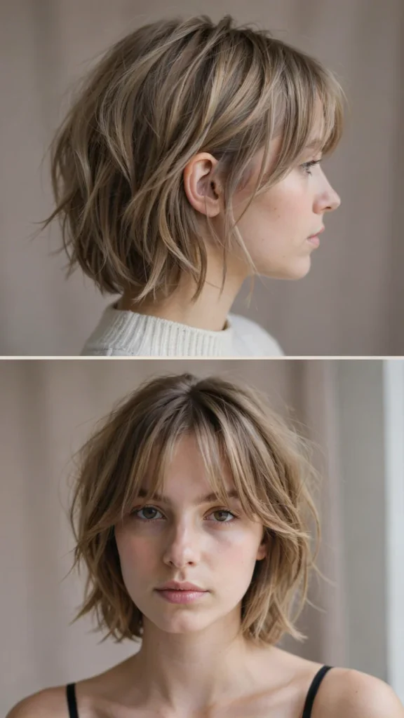 Textured Pixie Shag