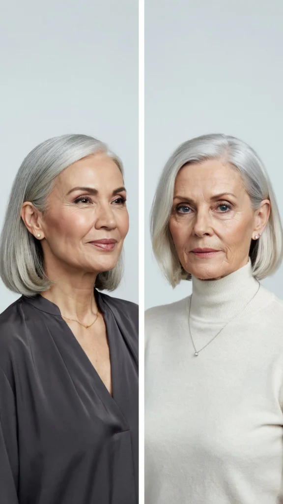 7. Sleek Ear-Length Bob