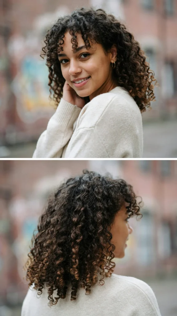 Curly Mullet