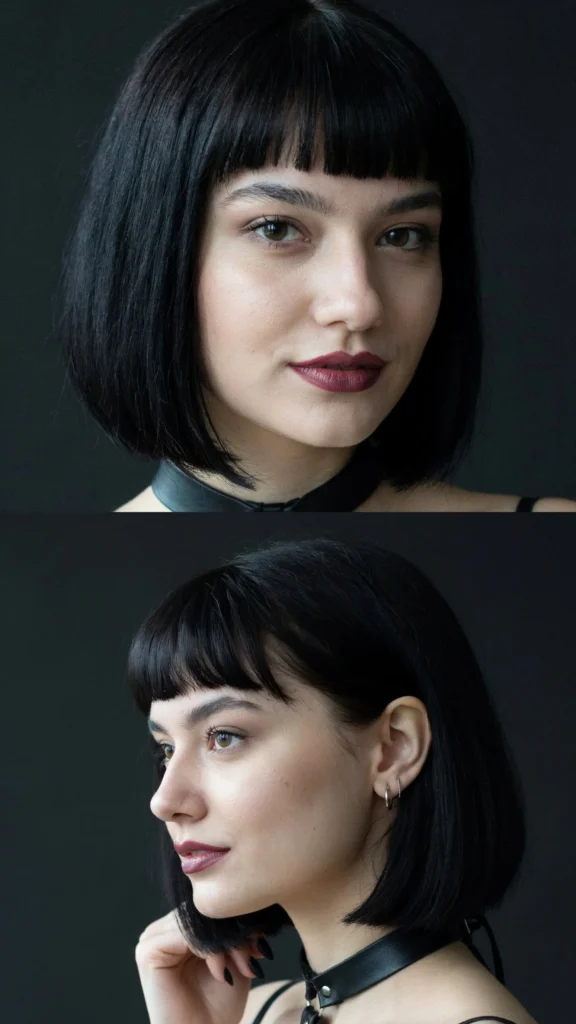 Short Gothic Bob