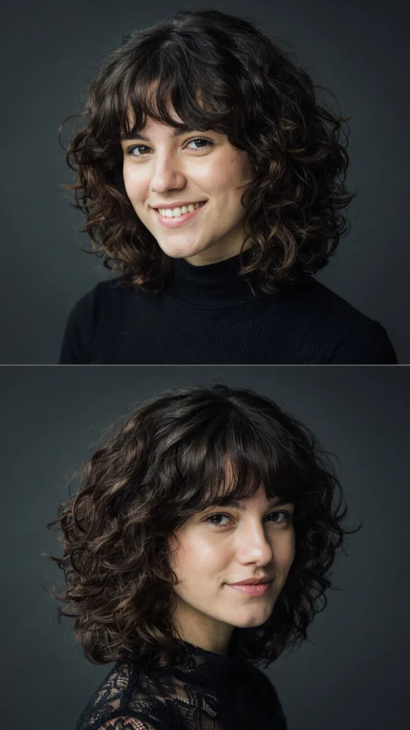 Curly Gothic Shag