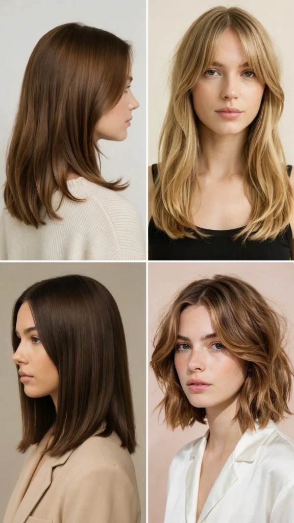 6. Medium Layers for Thick Hair