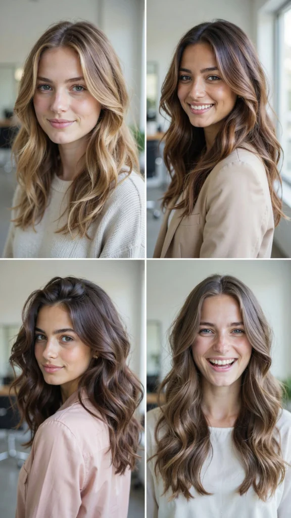Long Layered Cut With Soft Curls