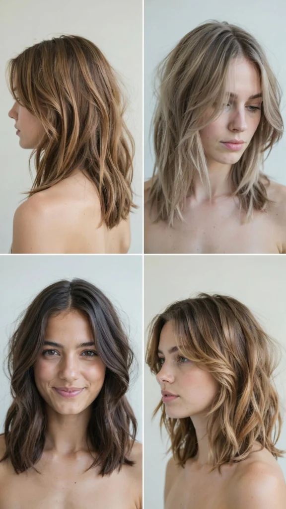 20. Medium Layers for Round Face