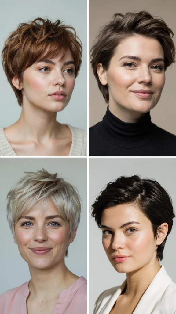Textured Pixie Cut