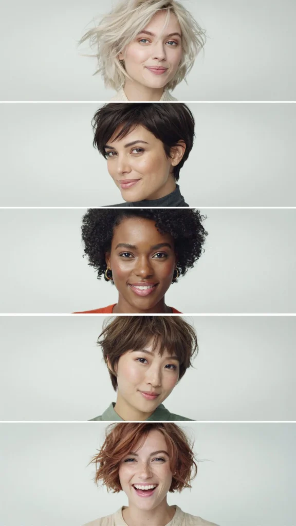 4. Textured Pixie Cut